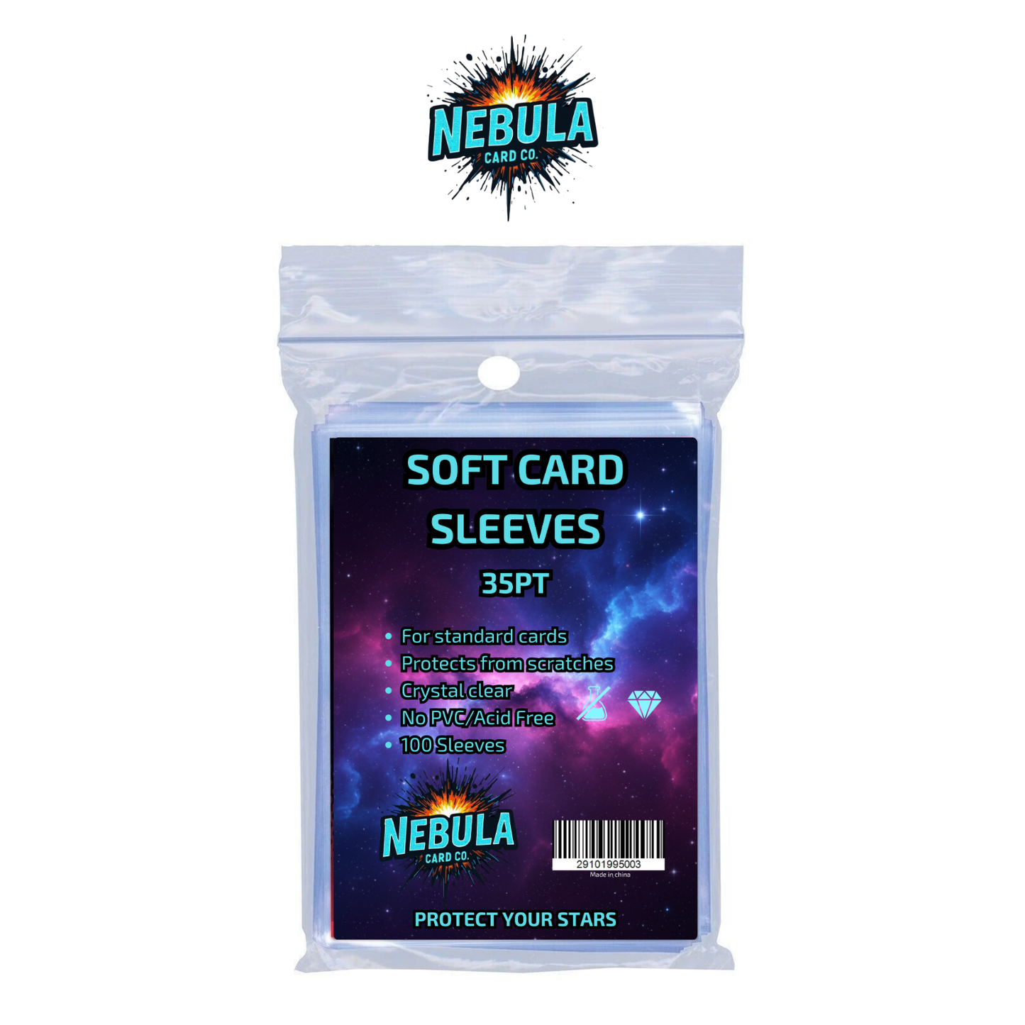 35PT CARD SLEEVES 100 PACK