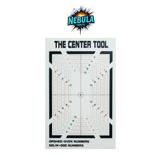 THE CARD CENTERING TOOL