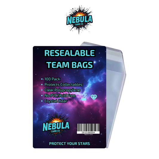 TEAM BAGS RESEALABLE 100 PACK