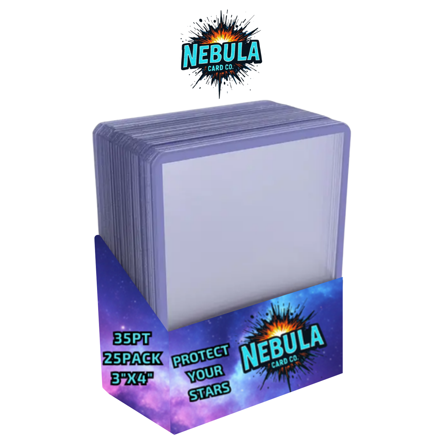 35PT TOPLOADERS 3x4" STANDARD TRADING CARD HOLDERS 25 PACK